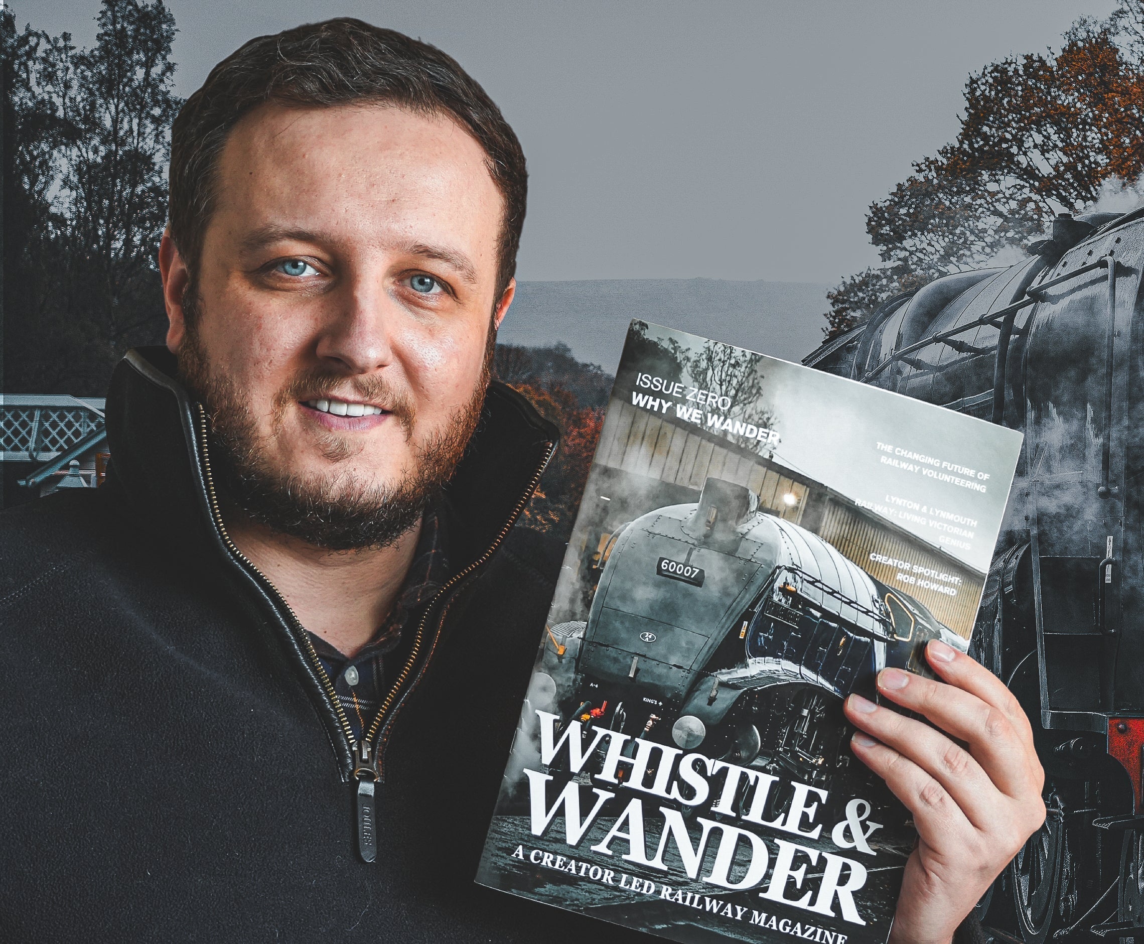 Whistle and Wander magazine — Britain's first creator-led heritage railway publication